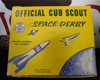 Official Cub Scout Space Derby Kit in Box 