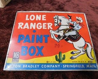 Tin Litho Lone Ranger Paint Box