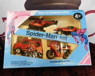 Buddy-L Spiderman Set