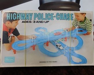 Sears Highway Police-Chase Set in Box