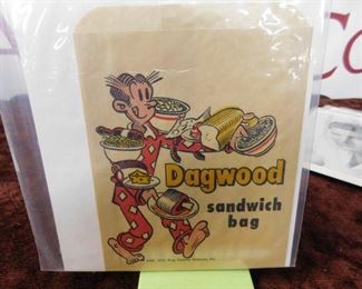 1952 Dagwood Sandwich Bag