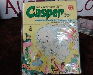 Vintage Casper Sticker Book