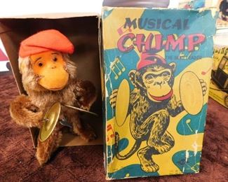 Japan Musical Chimp in Box