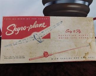 Old Skyro-plane in Original Box