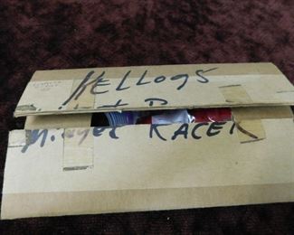 Kellogs Midget Racers Cereal Premium with Box 
