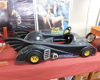 Mini-Motors of America Batman Pedal Car