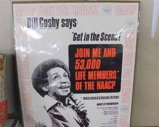 Bill Cosby NAACP Recruitment Poster