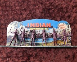 Vintage Indian Warriors Figures