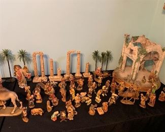 Italian Anri Nativity Pieces