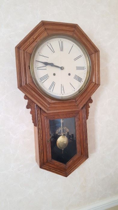 Many clocks throughout....wall clocks, mantle clocks, grandmother clock
