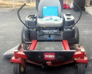Toro 50" Timecutter MX5050 Zero Turn Riding Lawn Mower With Kohler 7000 Series 24HP 725cc Engine, Manuals For Both Mower And Engine, Includes Extra Pre-Filters