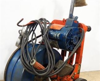 SeweRooter Jr. Power Drain Cleaner, Powers On