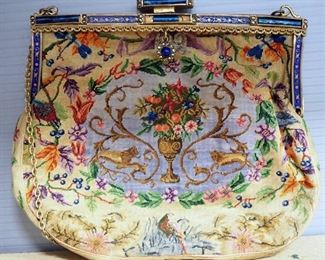 Vintage Redisck Bags Clutch Purse And Beaded Zippered Clutch