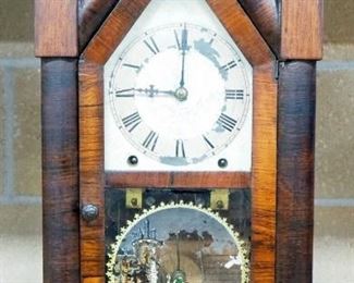 Antique New Haven Clock Co. Table Clock, 20.5" H