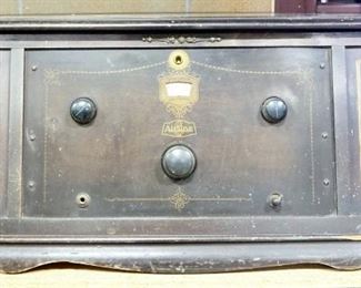 Ward's Airline Conqueror Radio Receiving Set, With Manual, Untested