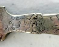 Vintage 1933 Disney 3 Little Pigs Fork By Wm Rogers & Son
