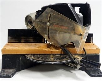 Black & Decker Power Miter Saw Model 7715, Powers On