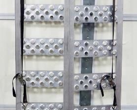 Reese Aluminum Truck Ramps, 625 Lb Distributed Load Per Ramp, Qty 2 And Loading Zone Adjustable Width Cargo Gate