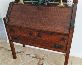 Stickley drop down desk