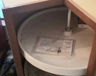 Unique spinning storage 