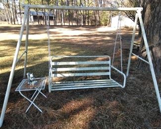 metal porch swing