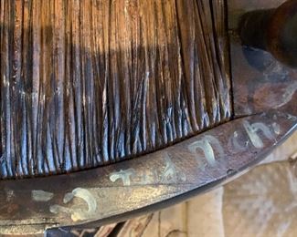 Antique Pennsylvania Rush Seat Windsor Chair Brace back	36x24x22in	HxWxD
