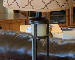 Iron Table Lamp #2