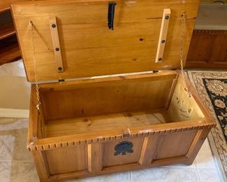 Wood Blanket Chest #1	19x20x19in	HxWxD
