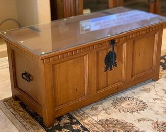 Wood Blanket Chest #2	19x20x19in	HxWxD
