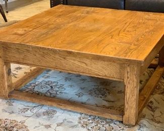 Solid Oak Coffee Table	17x40x40in	HxWxD
