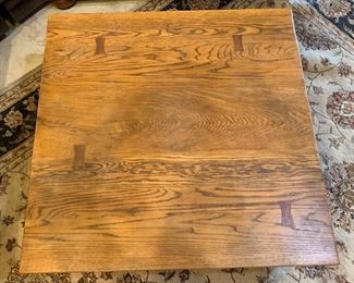 Solid Oak Coffee Table	17x40x40in	HxWxD
