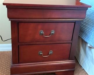 Cherrywood Nightstand	24x22x16in	HxWxD
