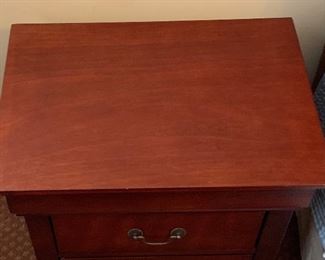 Cherrywood Nightstand	24x22x16in	HxWxD
