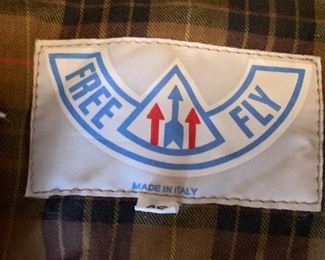 Free Fly Italy Shearling jacket		
