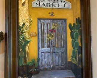 Original Art Elysian Market	45x33	
