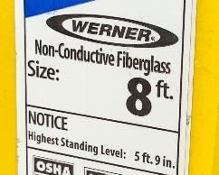 Werner 8ft Ladder  FS108		
