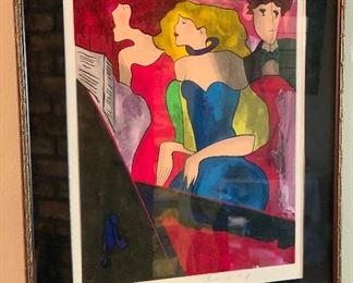 *Signed* Linda Le Kinff Chorale Print Numbered		
