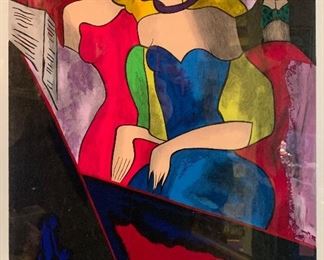 *Signed* Linda Le Kinff Chorale Print Numbered		
