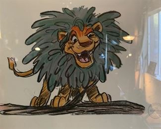 Lion King Seri Cel Animation Dual Lion		

