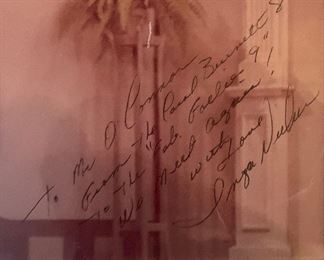 *Signed* Donald O’Connor Check/Photo Carol Burnett Show		
