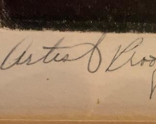 *Signed* Phillip Sage Steamboat Delta Queen Litho		