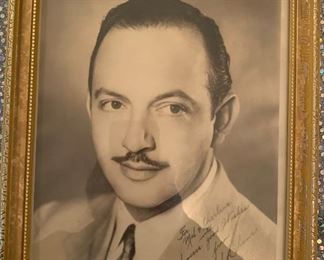 *Signed* Mel Blanc Photo		
