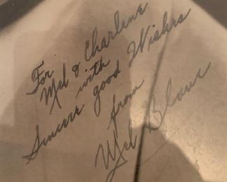*Signed* Mel Blanc Photo		
