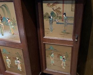 Asian Fold-Out Bar	40x33x17in	HxWxD
