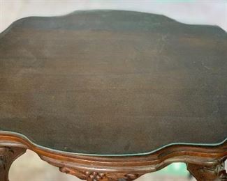 Ornate Carved Accent Table	39 x 32 x 23	HxWxD
