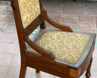 Antique Ornate Carved Chair	37 x 20 x 22	HxWxD
