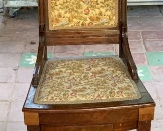 Antique Ornate Carved Chair	37 x 20 x 22	HxWxD
