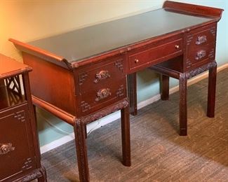 Asian Faux Bamboo Desk/Vanity	31x52x20in	HxWxD
