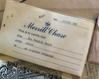 *Signed* Barry Eurene The Pumpkin Patch		
