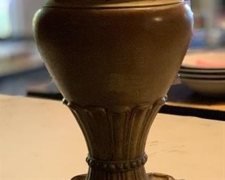 As-IS Antique Slag Lamp		
